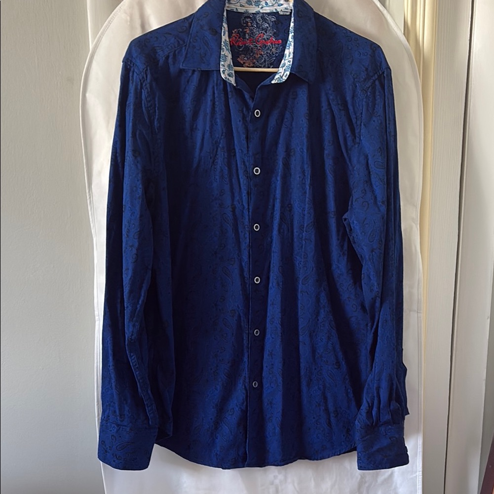 Robert Graham - Blue Paisley Button Down Dress Shirt